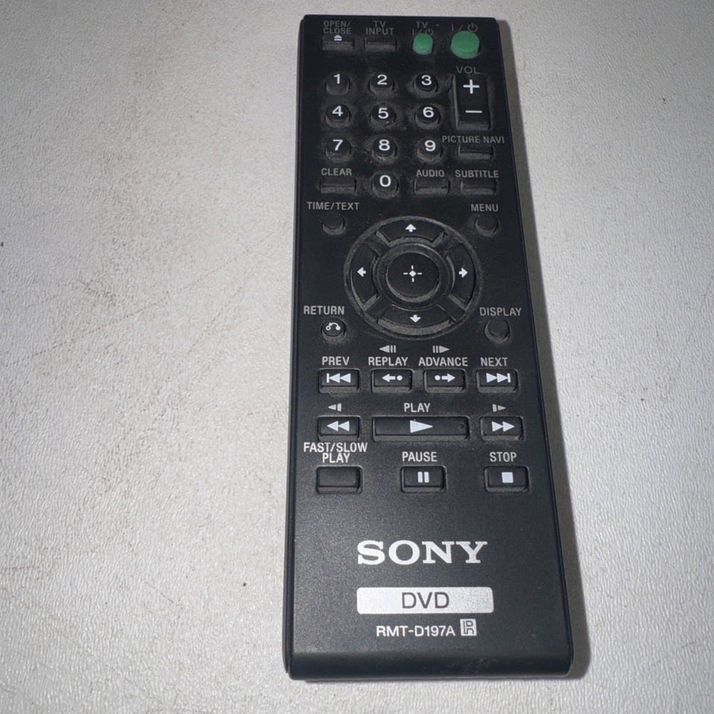 Sony RMT-D197A‎ DVD Remote - OEM Original